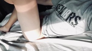 College Teen messing around