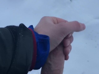 Fresh Snowfall Makes Me Cum