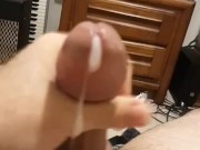 Masturbated so hard I came on my phone.