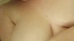 Busty babe bathtime surprise
