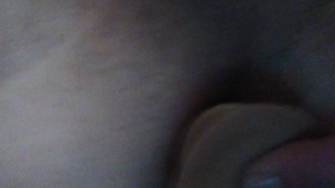 Opening My Wet Juicy Hole with a 7" Dildo and Solo Fucking Myself; Close-Up