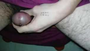 Ejaculation vigorously