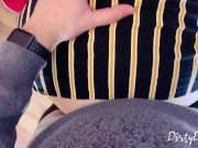 SNEAKING around quickie - CREAMPIE during GATHERING 15/16