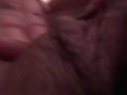 Up close pussy rubbing with dildo 16/16