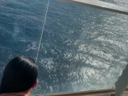 HOT MILF cheats on her husband during a cruise 12/16