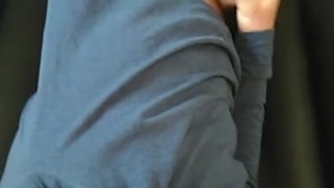 Barefoot and Stroking My Clit