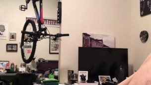 College Jock jacks off in Dorm Room (Cum)
