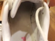 Stinky feet from gym