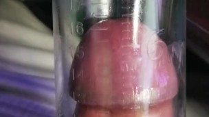 Cock almost too big for FleshPump Penis Pump