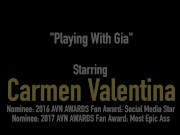 Coochie Lovers Carmen Valentina & Gia Love Eat Hairy Pussy! 1/16