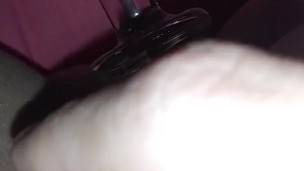 See through glass dildo. Cum watch me! I'm waiting