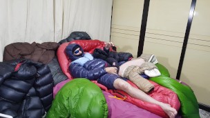 Cumshot down jacket black