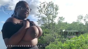 BIG TITTY TEEN BOUNCING TITS ON BOSS’S DOCK