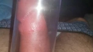 Using penis pump til swollen