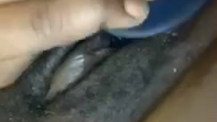 Playing with my creamy pussy