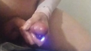 Femboy bullet vibe precum and cum~