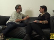 Dominated chubby slut throated and toyed 4/16