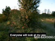 Hot babe sucks strangers dick for extra money in public 5/16