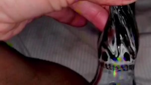 MILF plays while daddy’s away. my pipe in her pussy