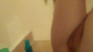 Anal fucksself with corn on cob