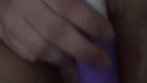 Sexy wife toying herself