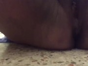 SSBBW super soaker squirting n hardcore Pussy slapping in my bathroom 1/16