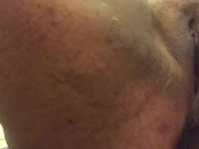 SSBBW super soaker squirting n hardcore Pussy slapping in my bathroom 12/16