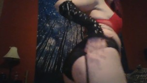 Feeling sexy in some lacey undies