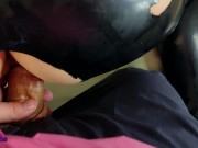 Molly The Slut MILF Hard Fucked - in Latex pants POV 7/16