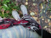 POV Sunny Outdoor Pussy And Grool 2/16