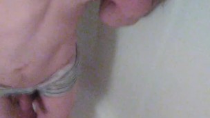 Pissing On My Own Cute Feet in My Bathtub; In Only My Underwear