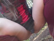 Festive Sexy Outdoor Strip And Piss 14/16