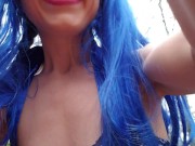 Nerdy Faery Ice Princess Ahegao, Bare Feet and Fishnets 16/16