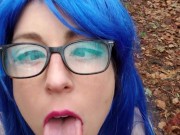 Nerdy Faery Ice Princess Ahegao, Bare Feet and Fishnets 2/16