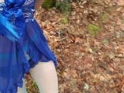 Nerdy Faery Ice Princess Ahegao, Bare Feet and Fishnets 6/16