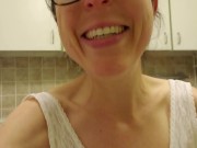 Pissing On A Mini Snowman 13/16