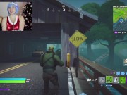 OmankoVivi as Rem Re:Zero Commentating First Time Playing FortNite XMAS 11/16