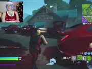 OmankoVivi as Rem Re:Zero Commentating First Time Playing FortNite XMAS 12/16