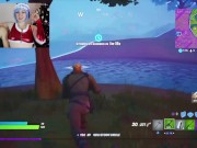 OmankoVivi as Rem Re:Zero Commentating First Time Playing FortNite XMAS 14/16
