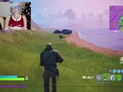 OmankoVivi as Rem Re:Zero Commentating First Time Playing FortNite XMAS 15/16