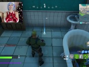 OmankoVivi as Rem Re:Zero Commentating First Time Playing FortNite XMAS 5/16