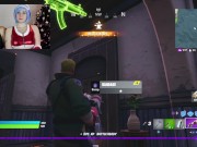 OmankoVivi as Rem Re:Zero Commentating First Time Playing FortNite XMAS 8/16