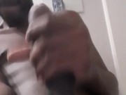 Young black guy stroking BBC  - Screenshot 8 of 16 - Huge Cock