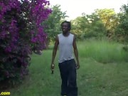 cuckold outdoor african sex lesson