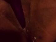 Thick asian slut plays with herself 