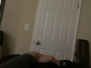 Hispanic guy jerking off (alone at home)