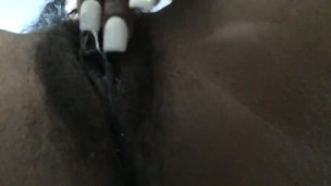 cum watch this ebony pussy pulsate to orgasm (;