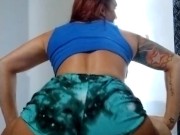 Brazilian funk dance to the floor - Bruninha Fitness 7/16