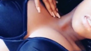 Sexy Ebony Tease Black Lingerie 