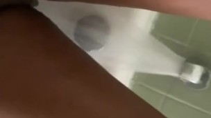 Fat clit ebony cums hard 